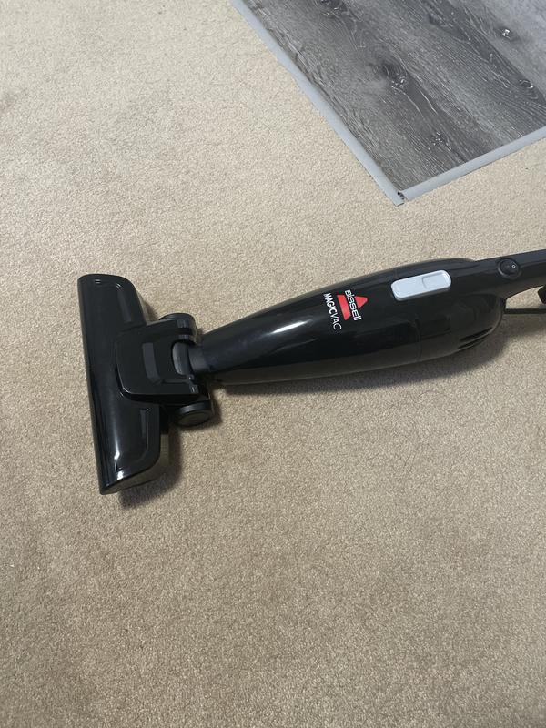 Can't vaccum hair on carpets