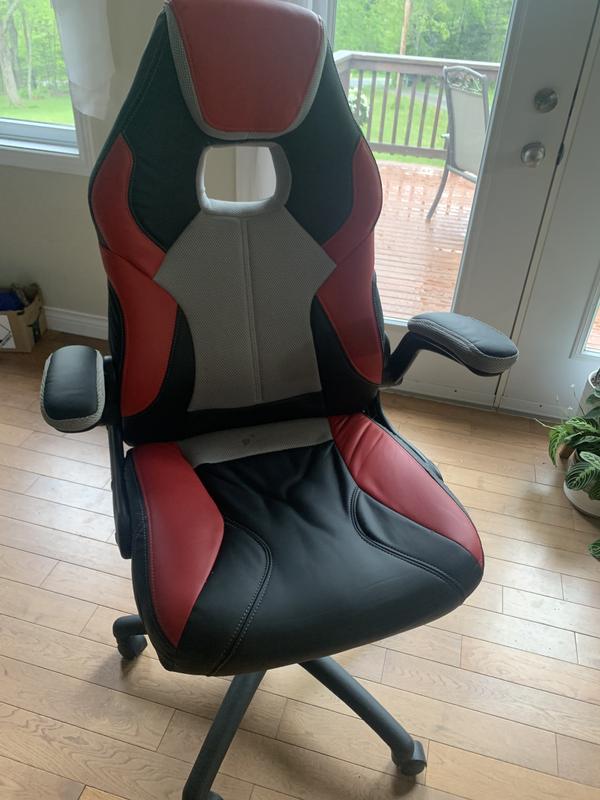 X Rocker Valor 2.0 Ergonomic Adjustable Swivel PC Gaming/Office Chair w/ Bluetooth, Black