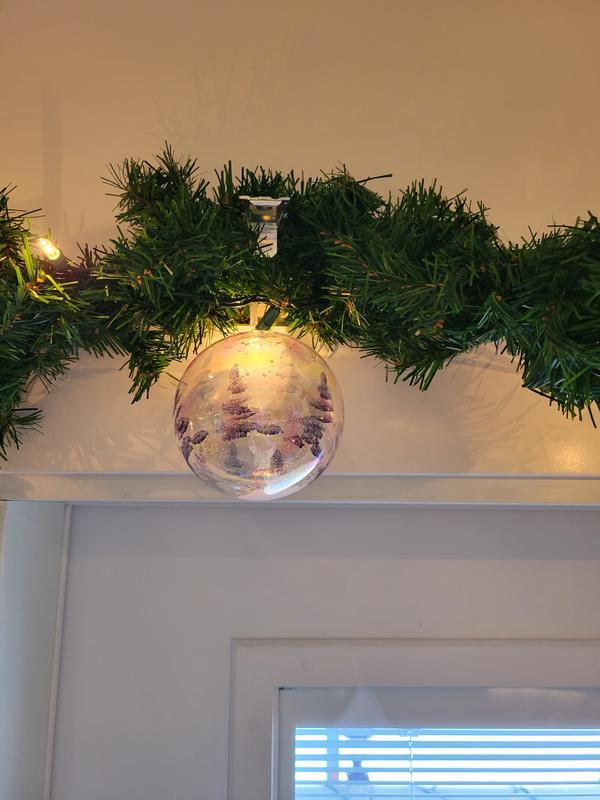 Input a light behind the bulb and it looks so pretty