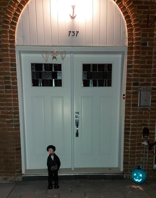 My favorite halloween greeter