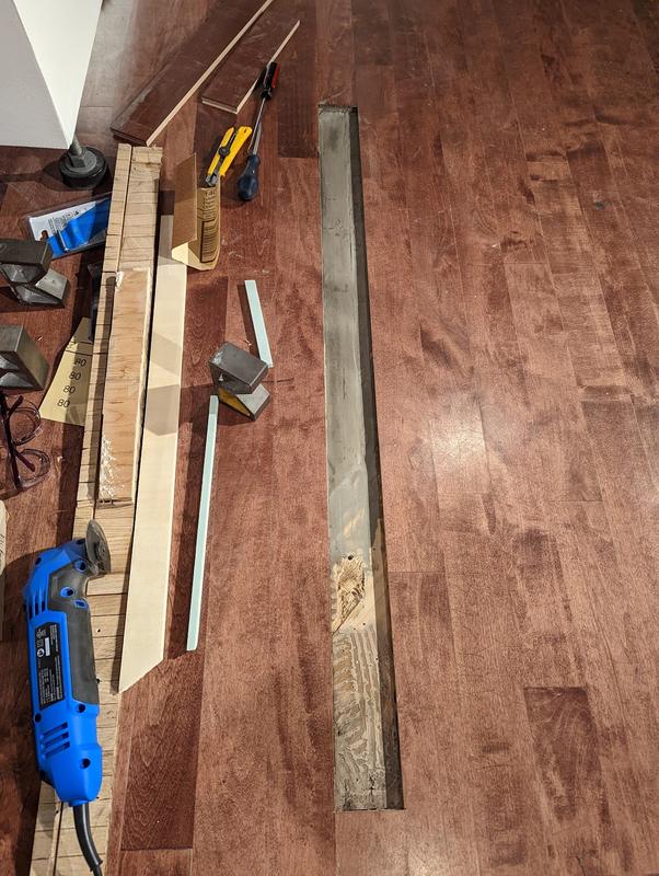 Same floor (different lighting) floorboard out.