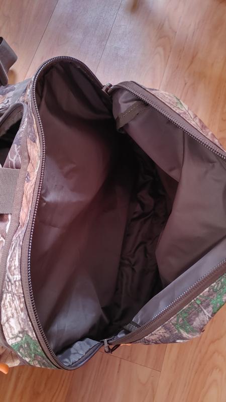 2 poches, chacunes au bout du sac.