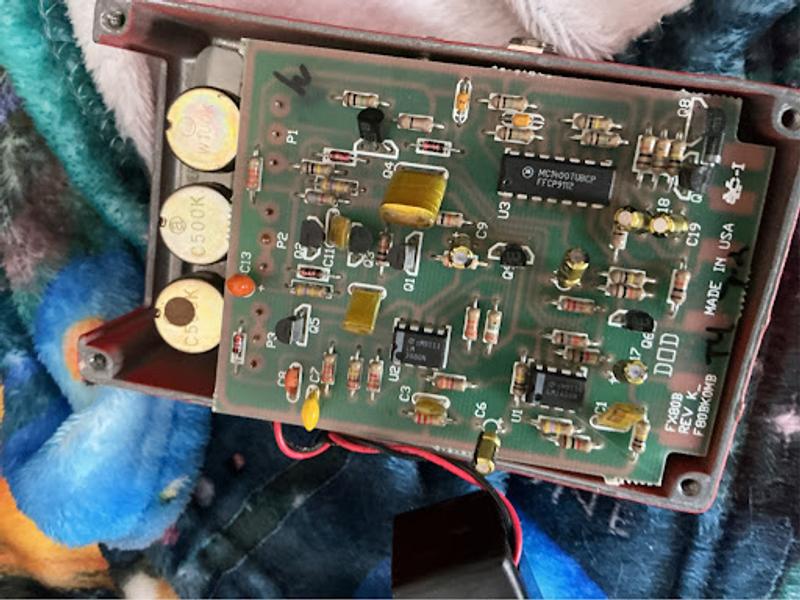 Nettoyage des potentiomètres