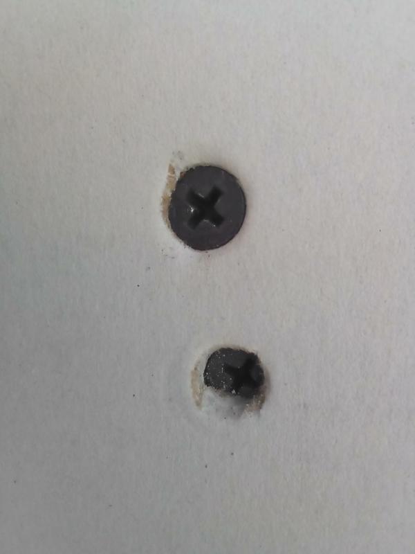 Dimpler drove the bottom screw. I had to add another screw using just a bit