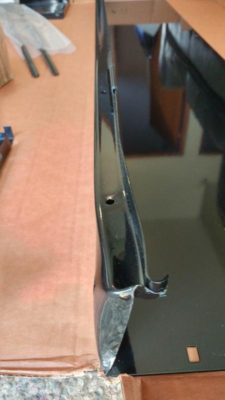 This is supposed to be a straight flat edge.