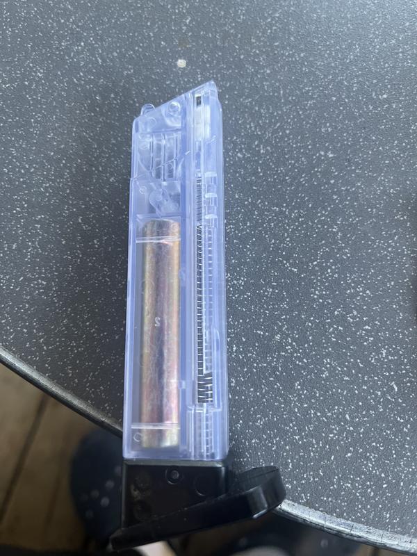 Silly sliding clip spring