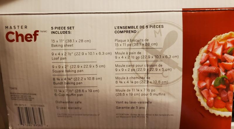 UPC and stated 5yr warranty