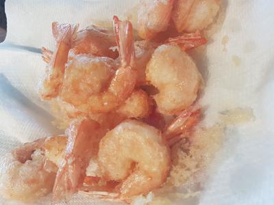 Deep Fried Prawns
