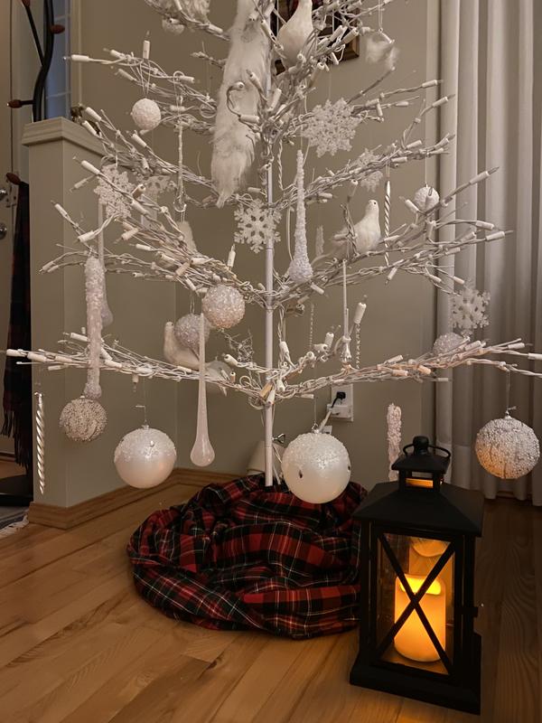 Large ornament looks amazing on the tree.