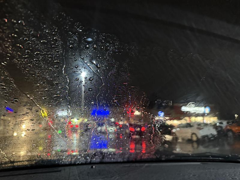 New wiper on driver's side.