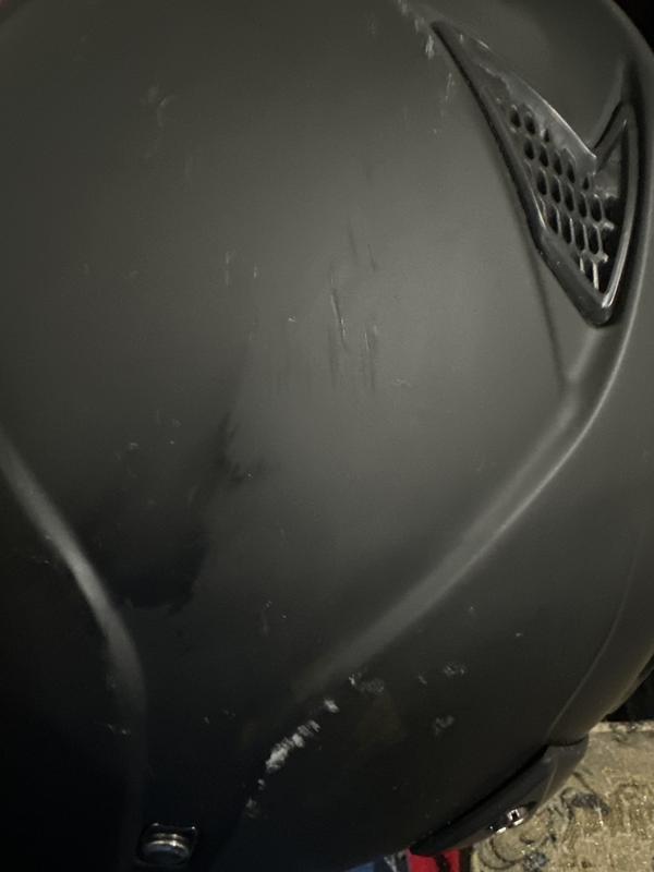 Aftermath of the impact, served its purpose well.