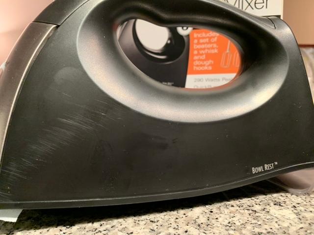 Scratches right out of box