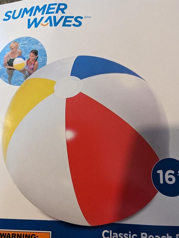 Ballon Plage/piscine Gonflable - 22/25/35 Cm - PVC - 6 Couleurs - Pour Enfants Et Adultes - Jeu Extérieur, été, Vacances