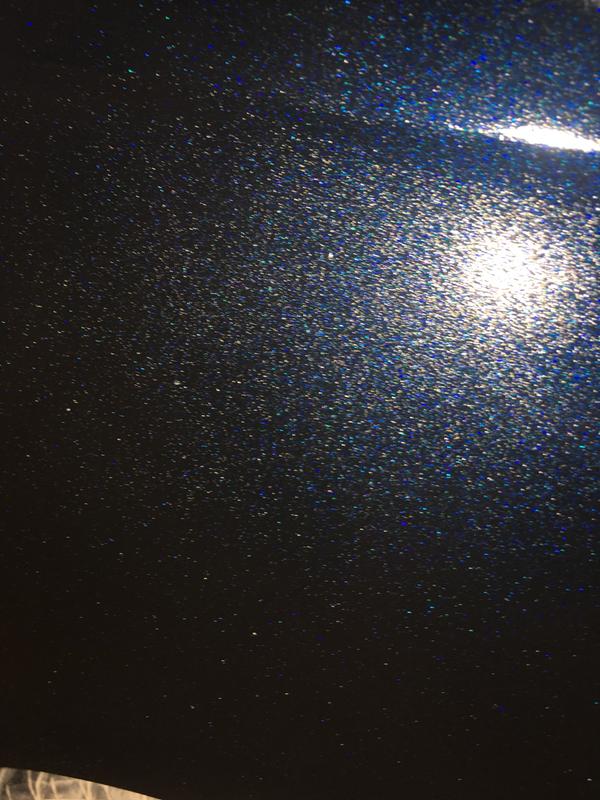 new paint close up - Lots more blue flecks