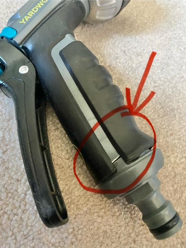 Cracked plastic. Major leaking occurs. Multiple guns purchased with same issue.