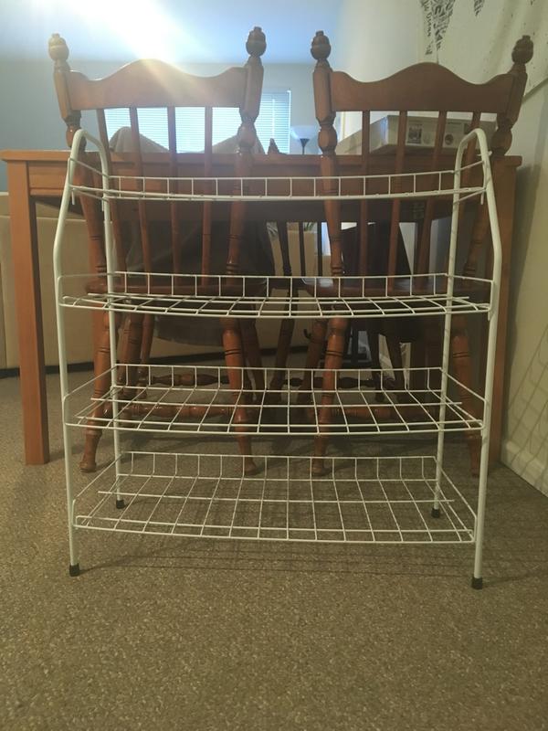 Constructed shelving unit