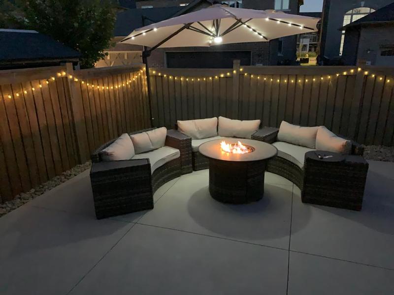 Patio Set just assembled