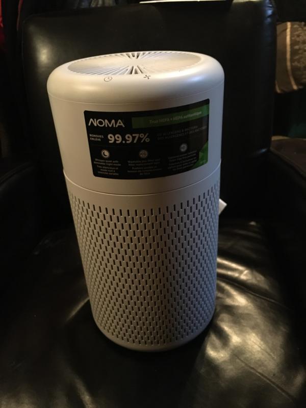 Noma true hepa medium deals air purifier review