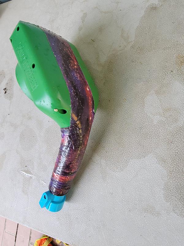 The sprayer leaks like crazy. A bit of duct tape does wonders