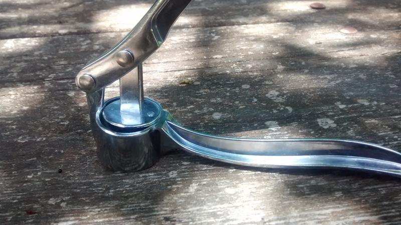 Garlic Press after 6 months of use, the plunger doesn't fit in anymore