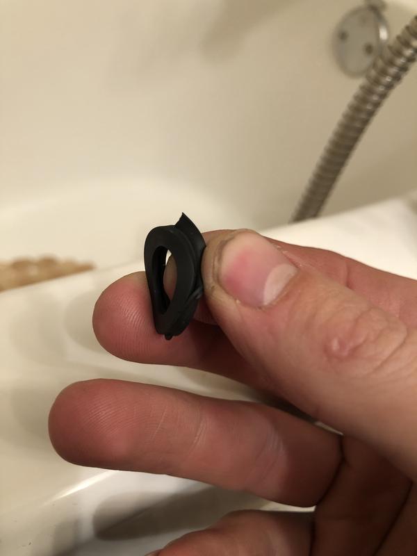 Defective o-ring