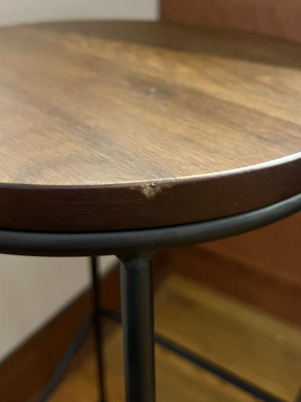 Dent / scratch from stacking