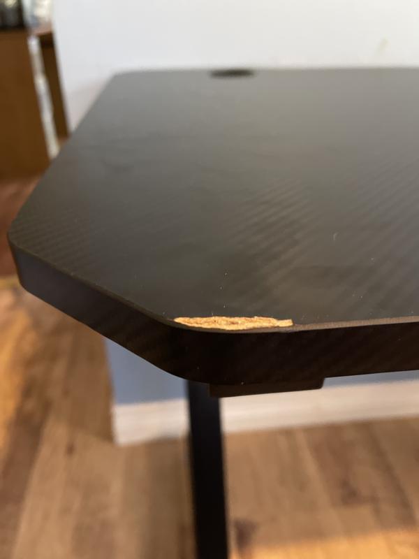 New desk. Finish was missing pieces right out of the box