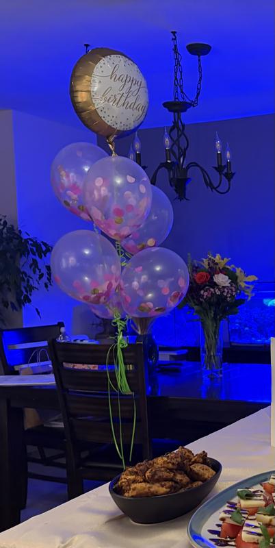 Pretty balloons one day only