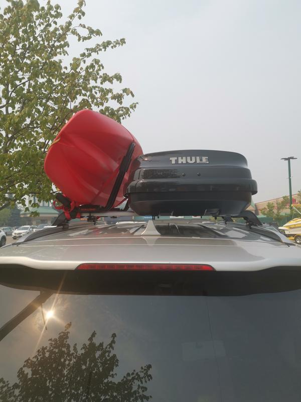 Attached to our Kia Sedona