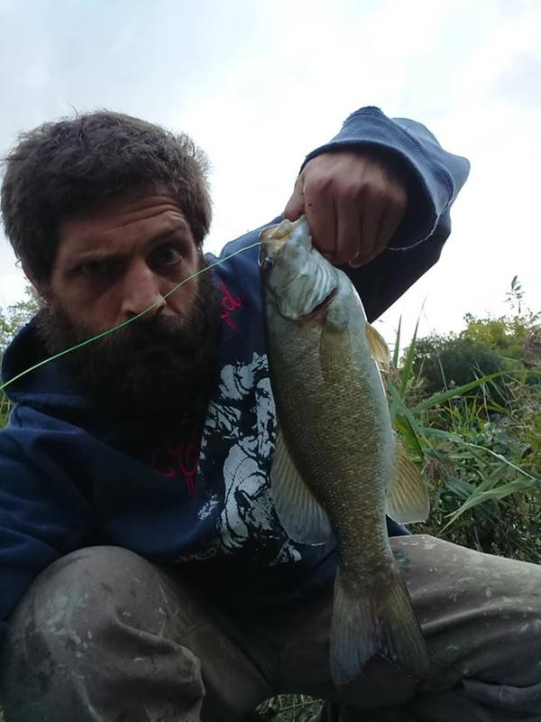 see the line np...the fish i think see it and it helps show them where the bait is // ive 5 ft from another guy with other line that blended into the water and he got 2 fish where i got 8