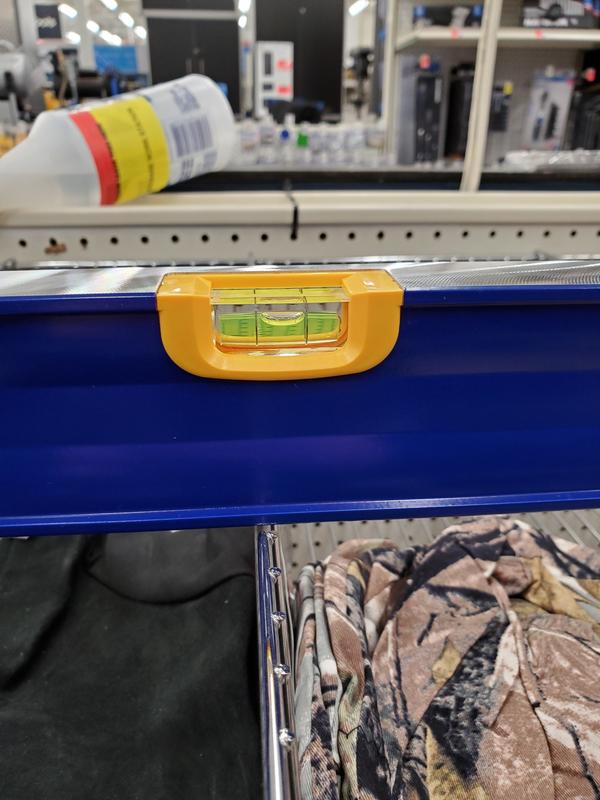 Irwin level was accurate in both positions