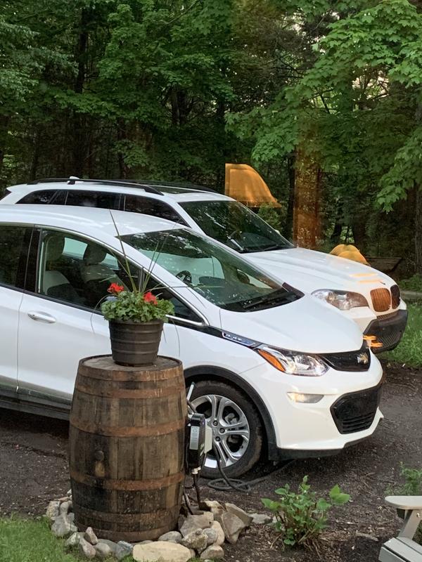 We’ll pump cover and EV charging station