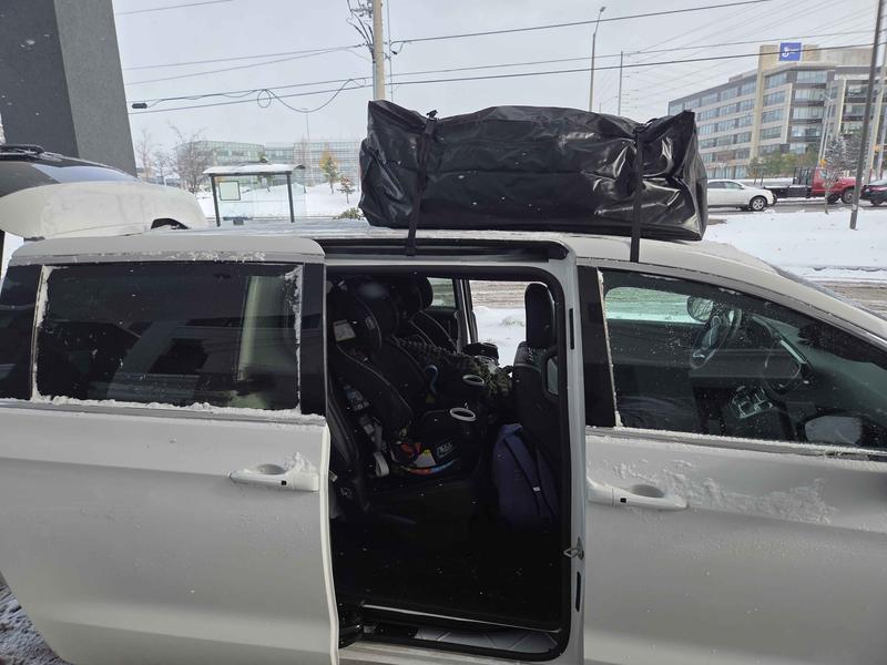 Installed on rental van