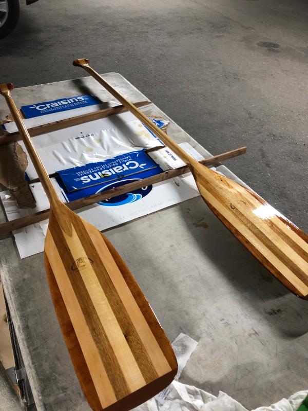 Canoe paddles
