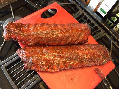 Ribs I did with the 321 method took 3 hours and 20 minutes total