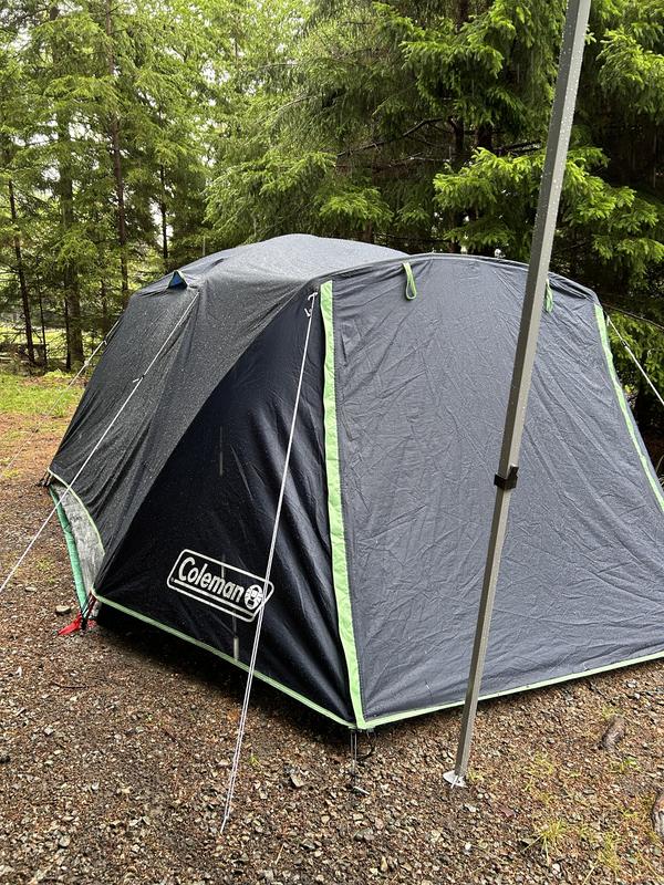 Rainfly sticking to side of tent