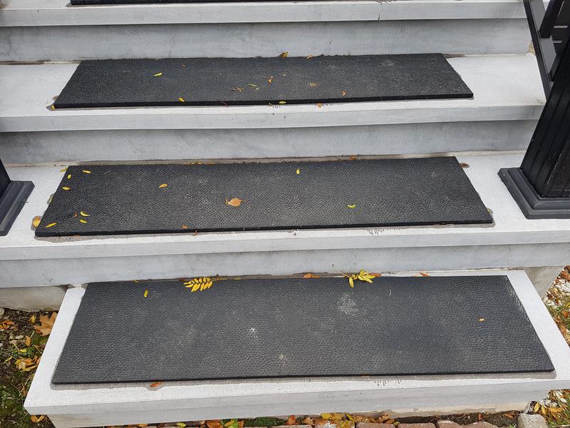 They fit the stairs perfectly.