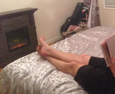 Just hanging out in the best room in the house