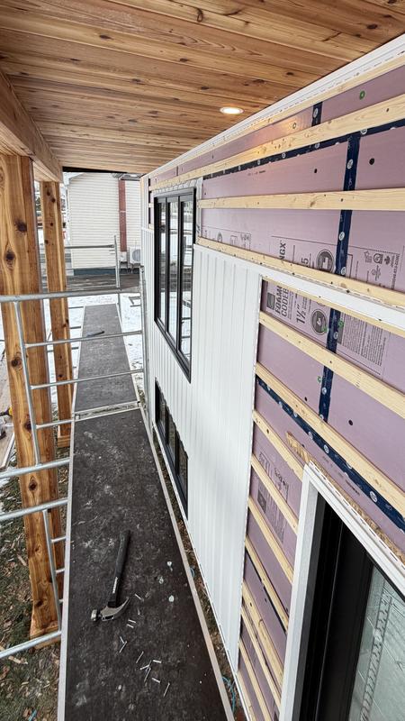 Vertical vinyl siding (Board and Batten)