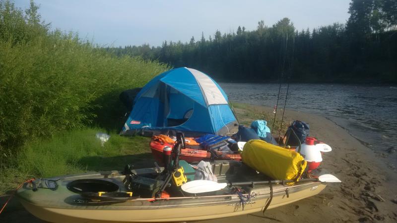 Over-night trip McLeod River