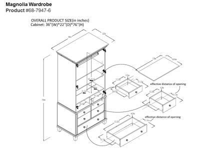 Dorel Magnolia Wardrobe Canadian Tire