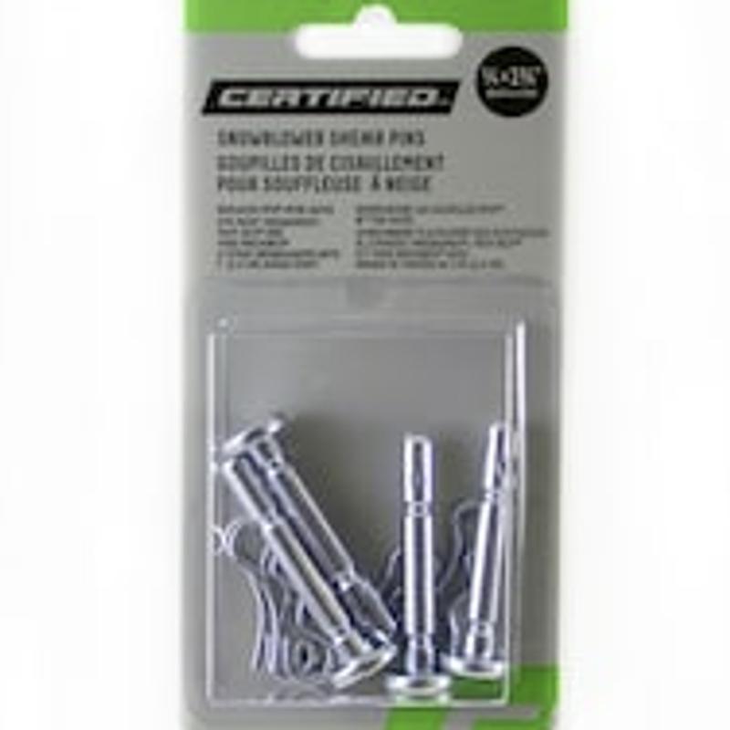 Shear pins to avoid.