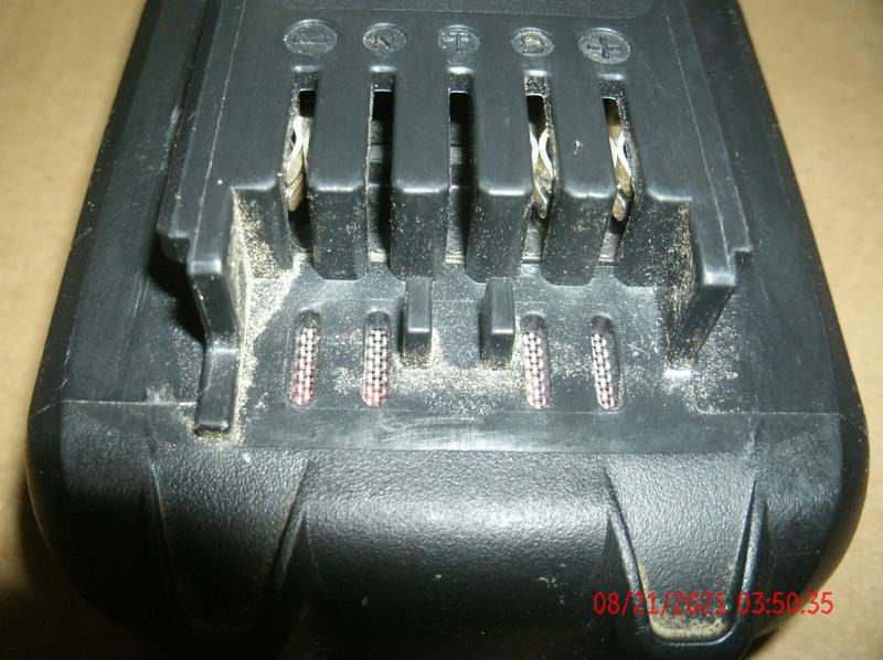 Battery from old drill