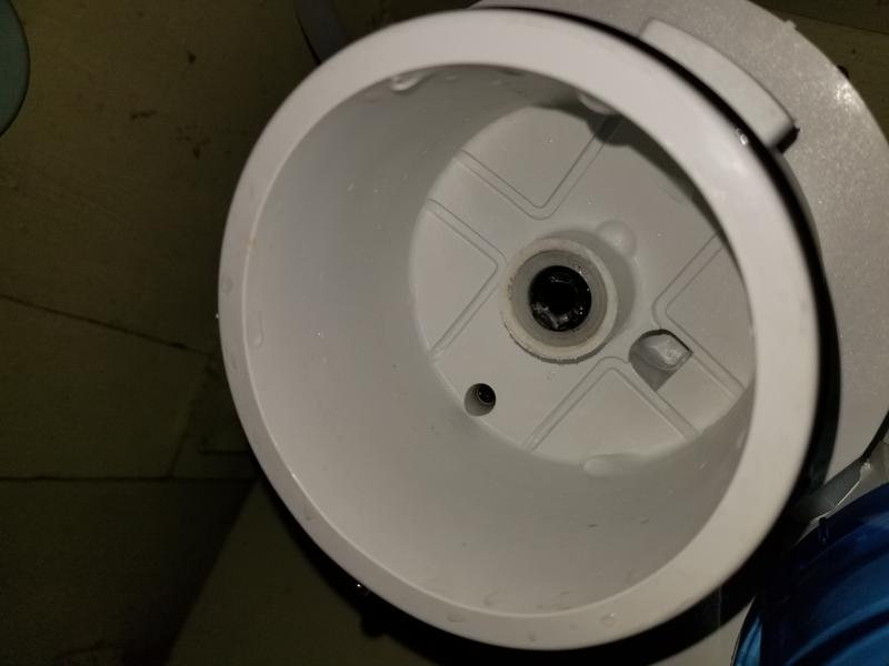 broken filter nipple