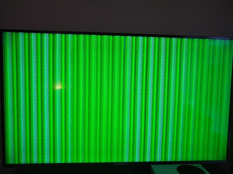 Shows up after starting