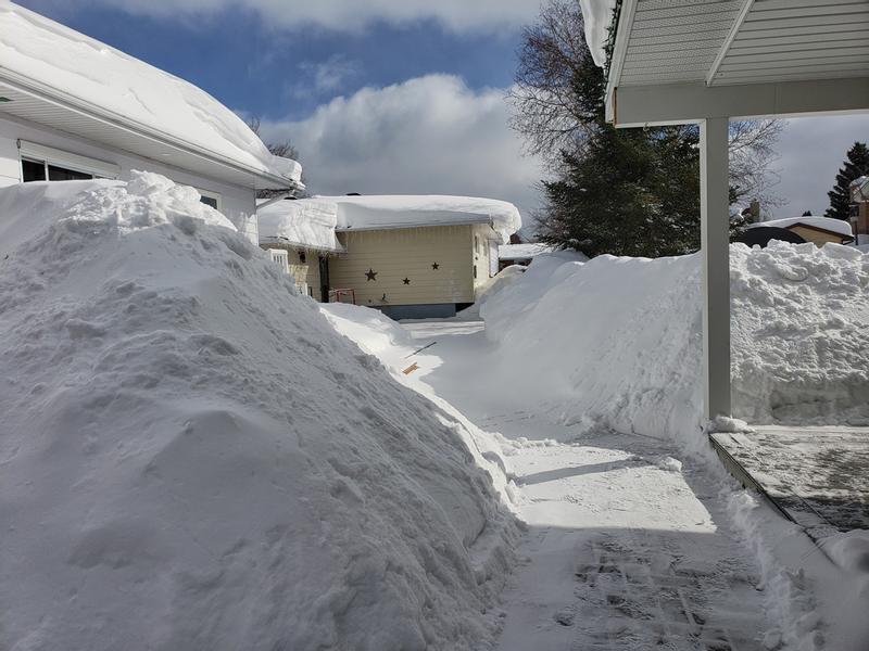 No room for more snow!