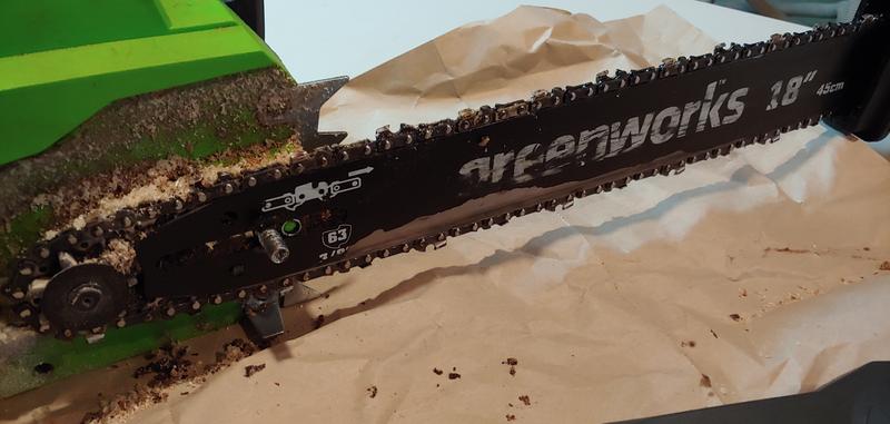 18po 63 mailles inscrit sur le guide d'origine