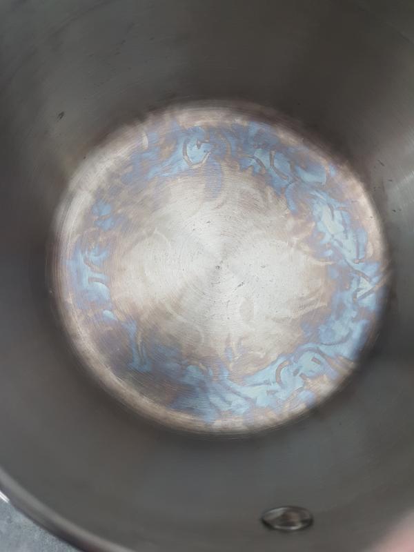 The aftermath of boiling noodles