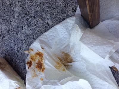 discharge from chair