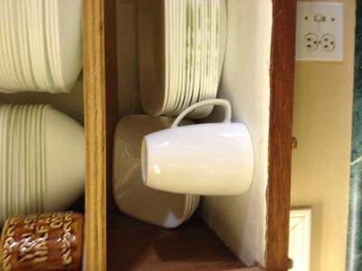 White Corelle Cup